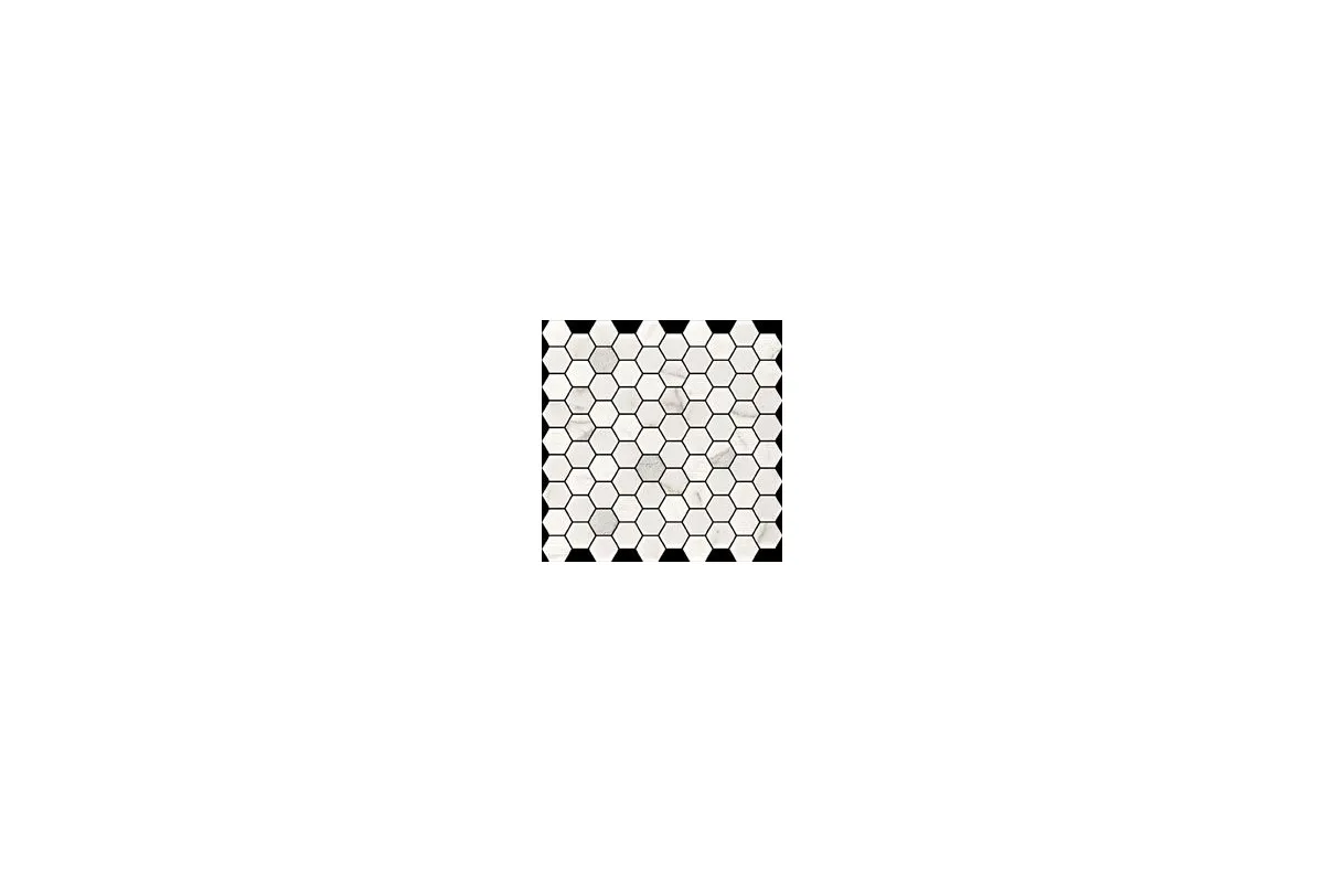 Мрамор Petra Antiqua Evolution Esagono 3,2 Patch 18 Statuario