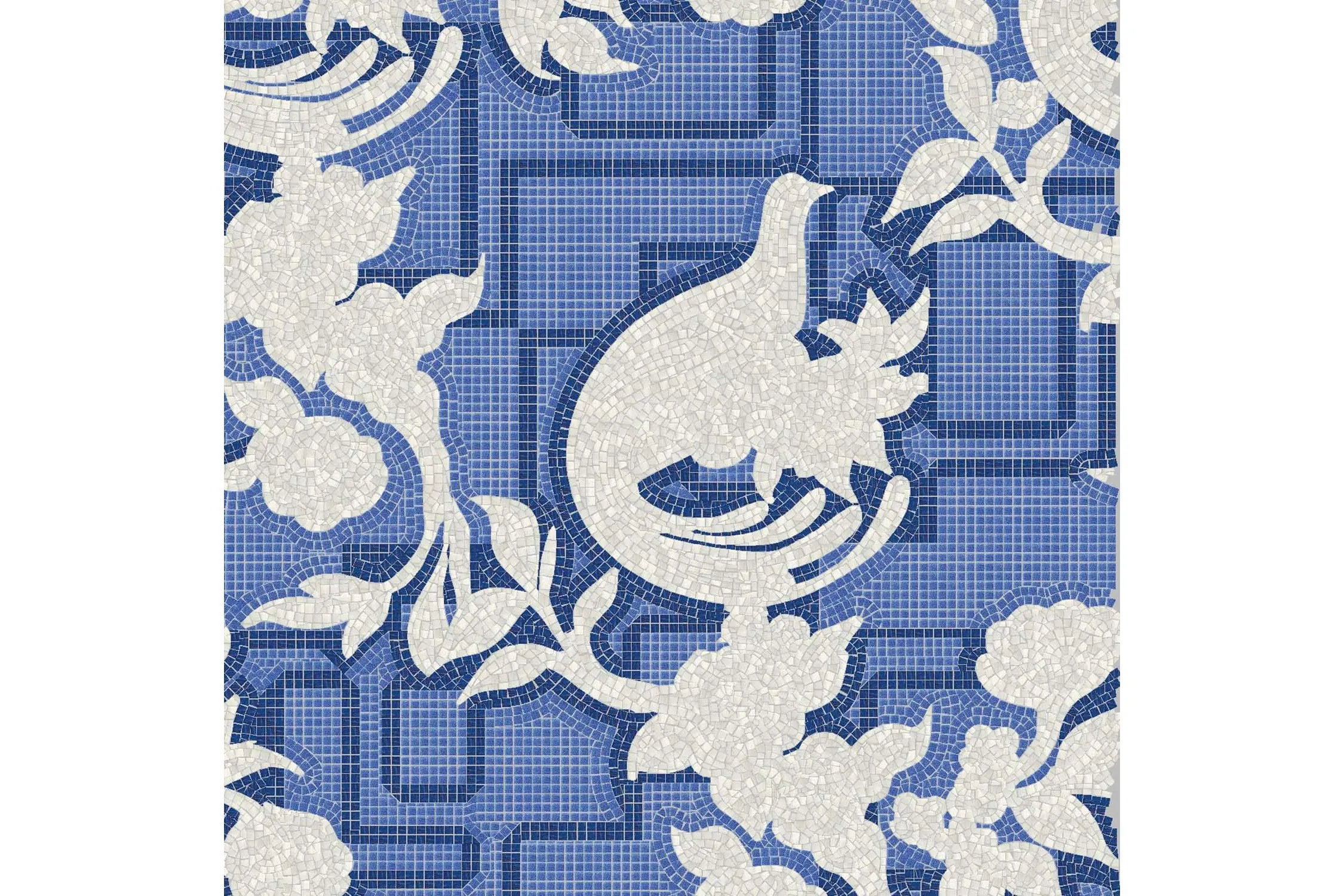 Мозаика Trend Artistic Mosaic (Артистик Мозаик) Peacock White