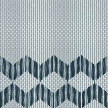 Керамогранит Mutina Tape Zigzag half blue