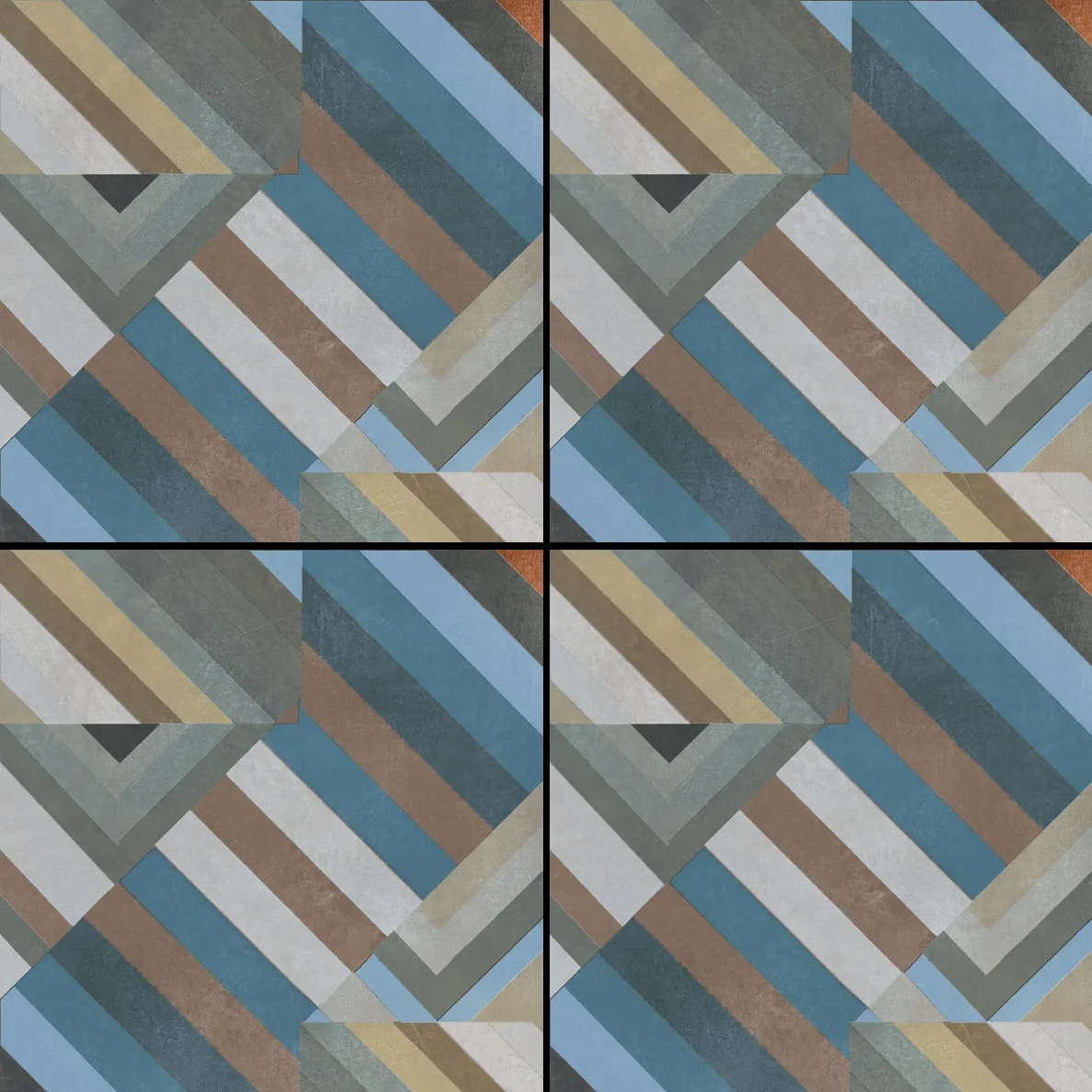 Керамогранит Mutina Azulej Prata GRIGIO