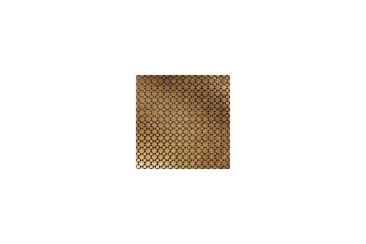 Мрамор Petra Antiqua Lacche 1 Optical 5 Fondo Nero Marquinia - Decoro Oro 30,5 X 30,5
