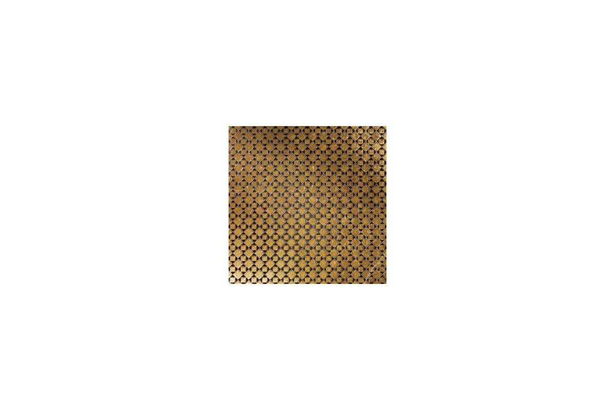 Мрамор Petra Antiqua Lacche 1 Optical 5 Fondo Nero Marquinia - Decoro Oro 30,5 X 30,5