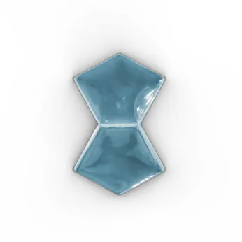Керамогранит AcquarioDue Papillon Lucida Azzurro