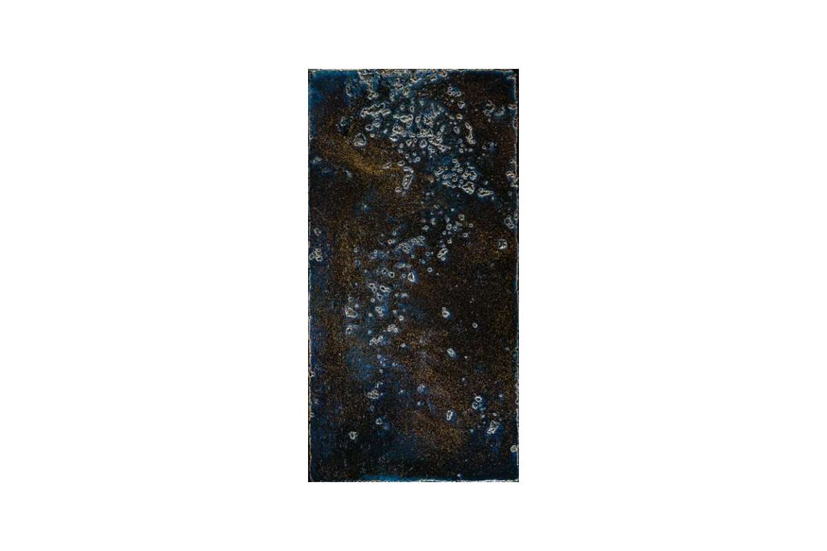 Мрамор Petra Antiqua Lacche 2 Blue Venetian Lacca Fondo Travertino  Decoro Blu 30,5 X 60