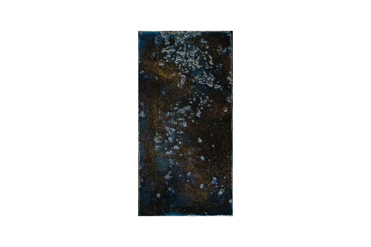 Мрамор Petra Antiqua Lacche 2 Blue Venetian Lacca Fondo Travertino  Decoro Blu 30,5 X 60