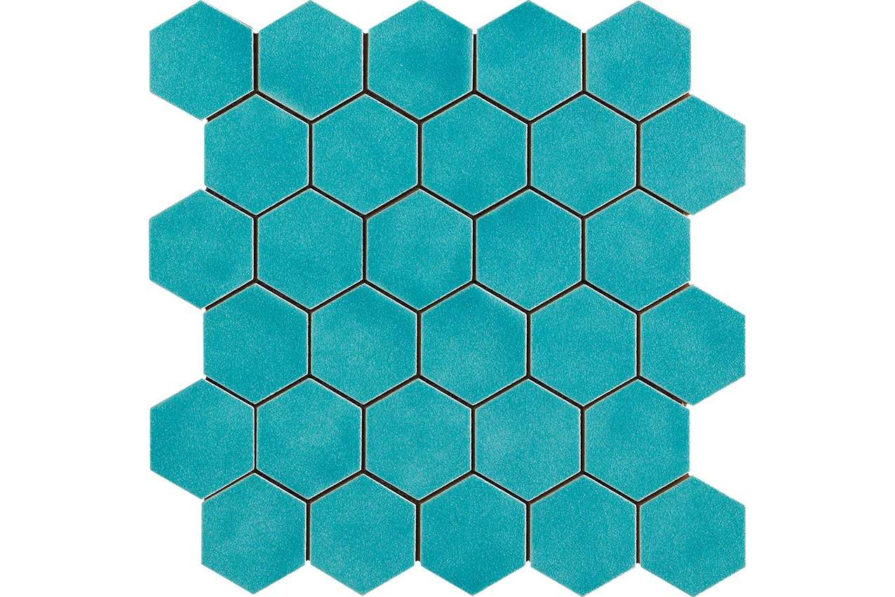 Керамогранит Cerasarda Sardinia Mosaico Esagona Acqua