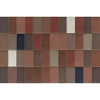 Керамогранит Mutina Lane Poly terracotta