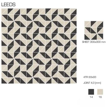 Керамогранит TopCer Victorian Designs Leeds