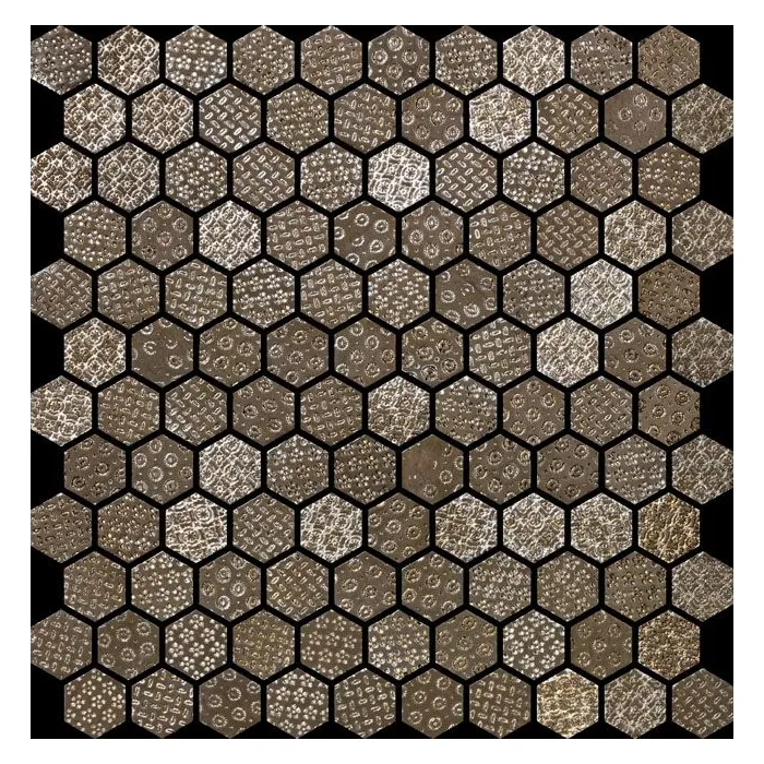 Мрамор Petra Antiqua Evolution esagono 3,2 londongrey silver