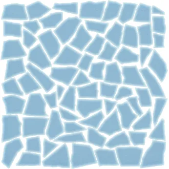 Керамогранит AcquarioDue Opus Mosaico Lucida Azzurro