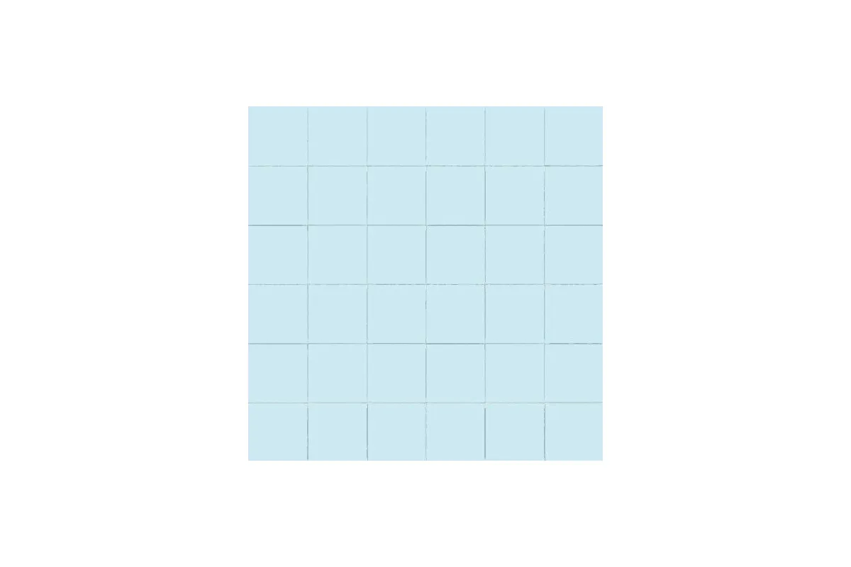 Керамогранит CE.SI. Matt Azzurro 5X5 Su Rete