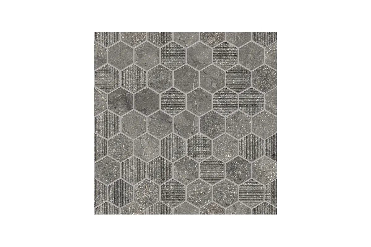 Керамогранит Provenza by Emil Group Eureka Mosaico Esagona Moka