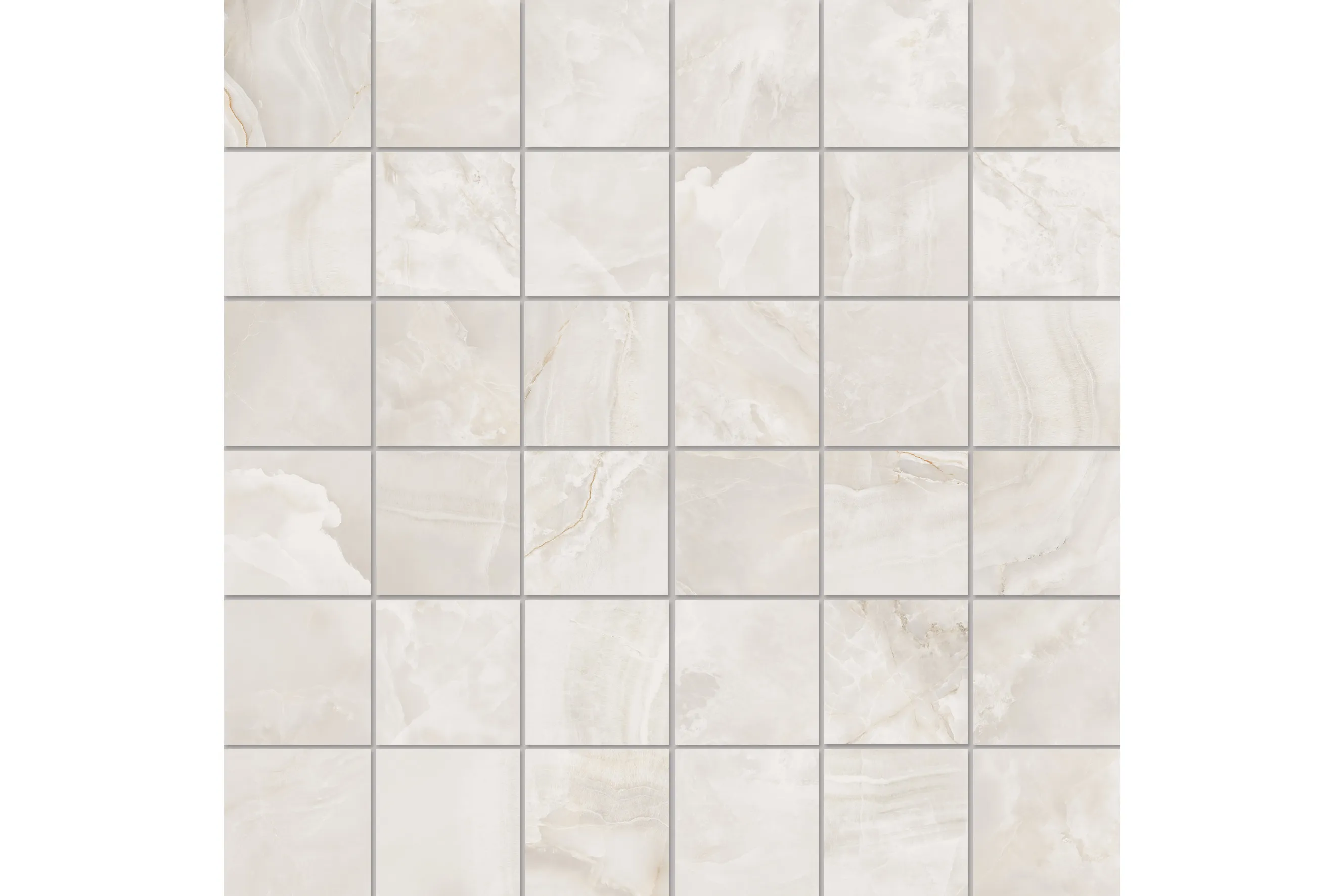 Керамогранит LaFaenza Bianco Mosaico Onice