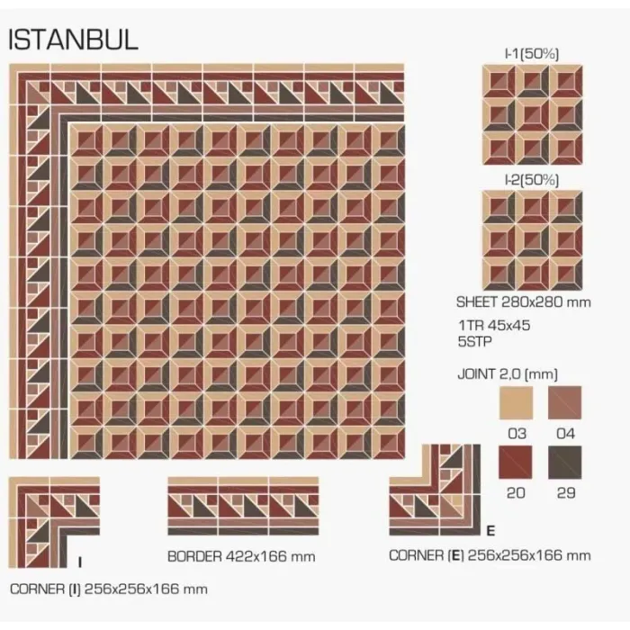 Керамогранит TopCer Victorian Designs Istanbul
