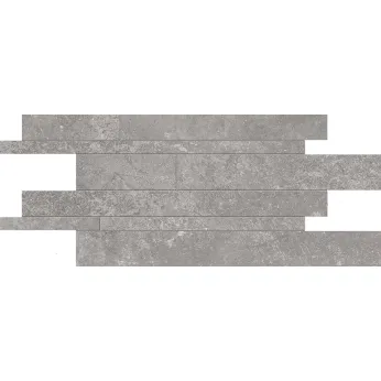 Керамогранит Viva Made by Emil Group Heritage Grey Mosaico Listelli Sfalsati