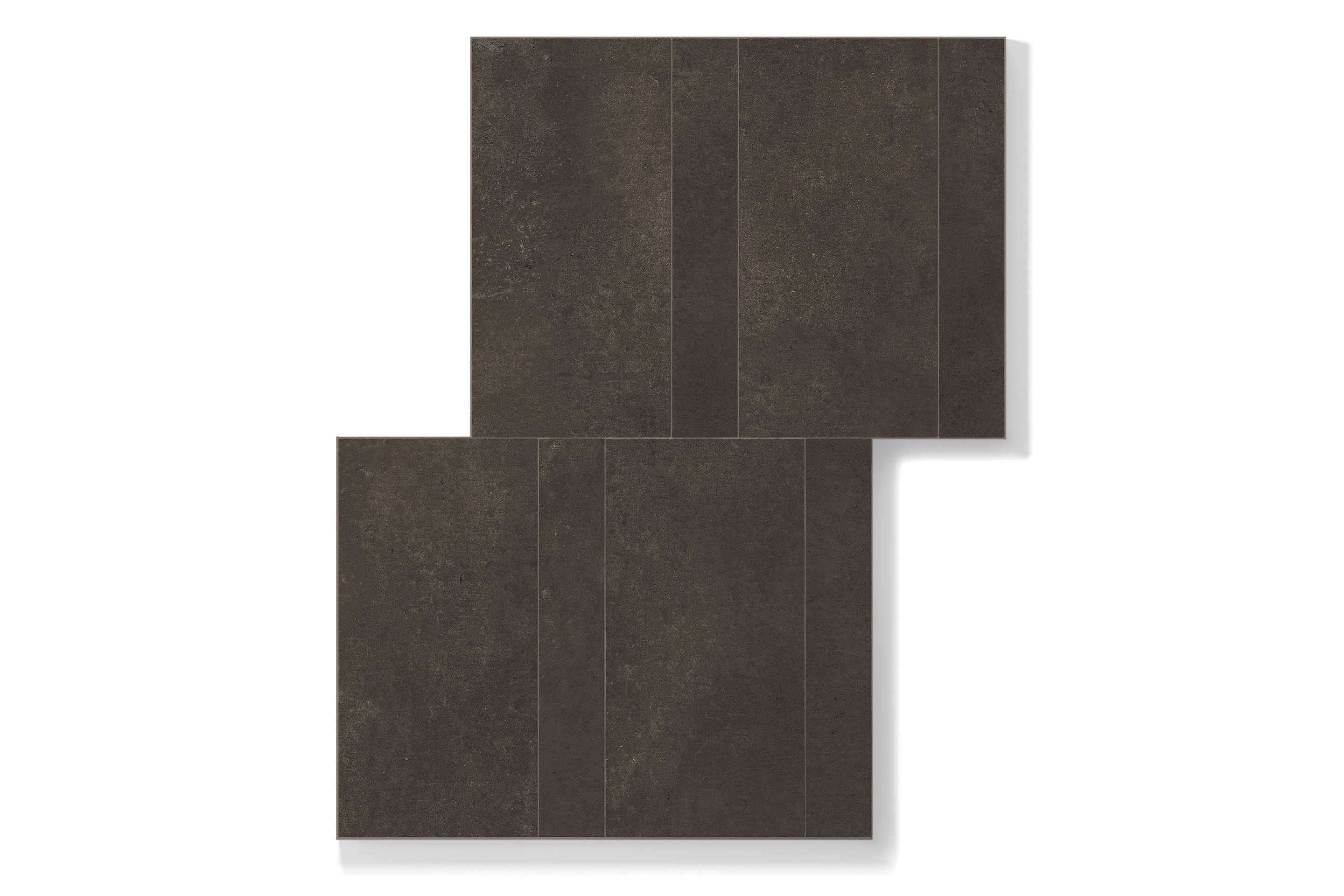 Керамогранит Florim Design SensiTerre Tavella And Listello Carbone