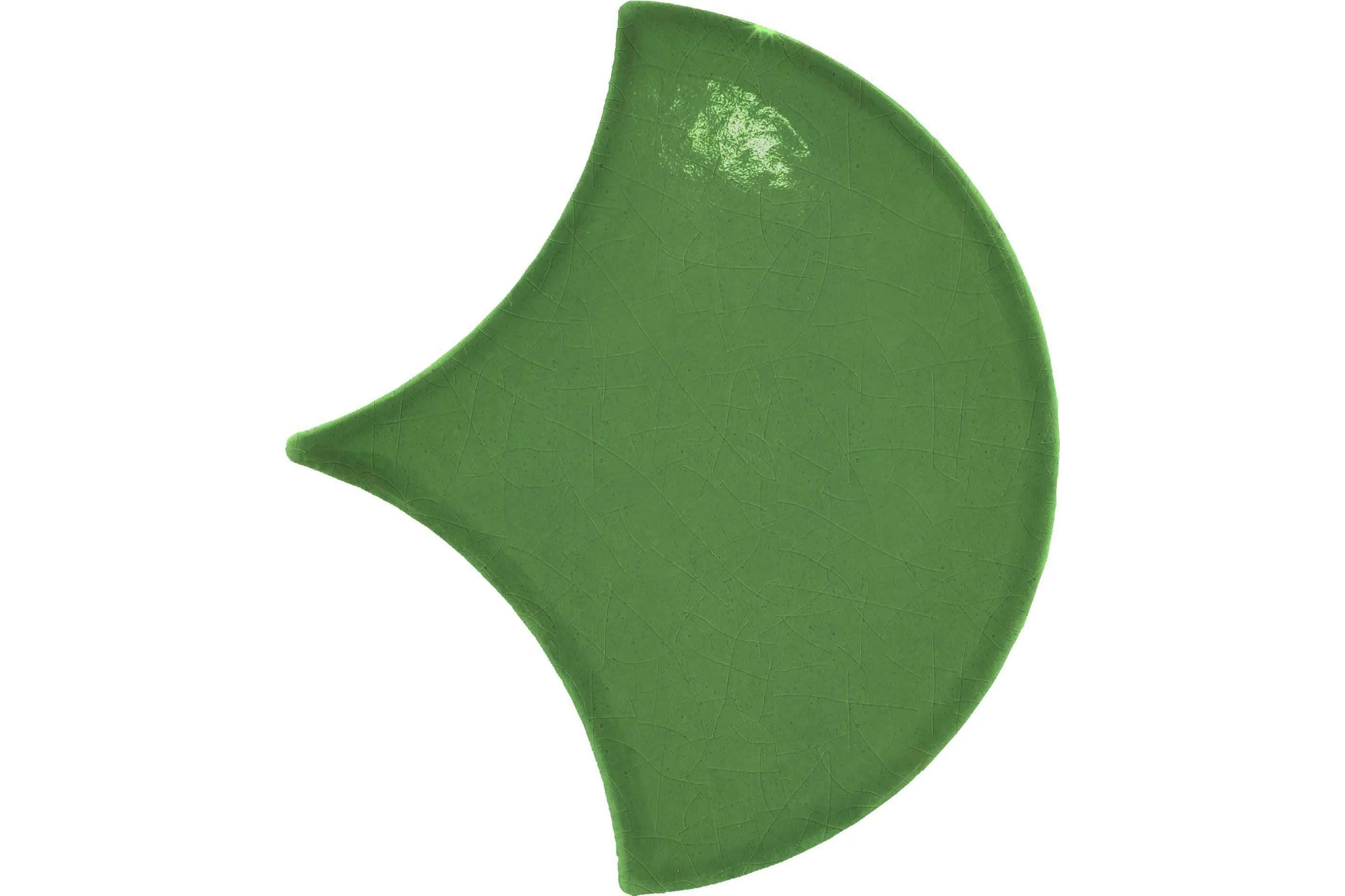 Керамогранит AcquarioDue Pavoncella Lucida Verde Prato
