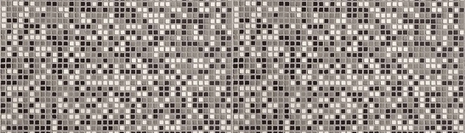 Керамогранит Micro. Micromosaics Micromosaics Mix White Grey Black