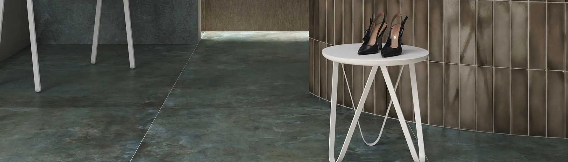 Керамогранит MaxFine by Iris FMG Theke Acciaio Acciaio Verderame