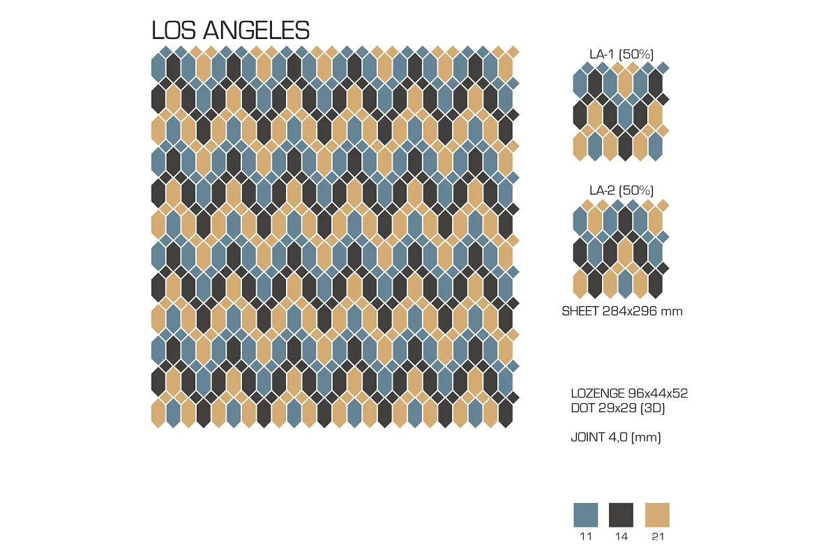 Керамогранит TopCer Victorian Designs Los Angeles