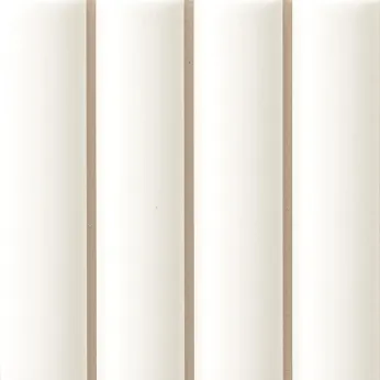 Керамогранит Micro. 3D Forms Fluted Fluted White