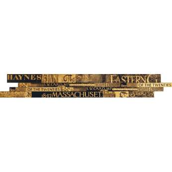 brooklyn nero marquinia gold  180 x 28 CM