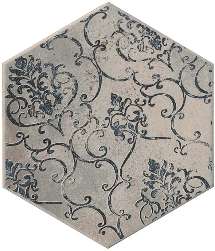 Керамогранит Cir Serenissima Miami Esagona S6 Collins Blue Mq