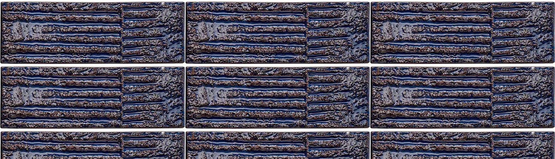 Керамогранит Mutina Chamotte Quadra Blue