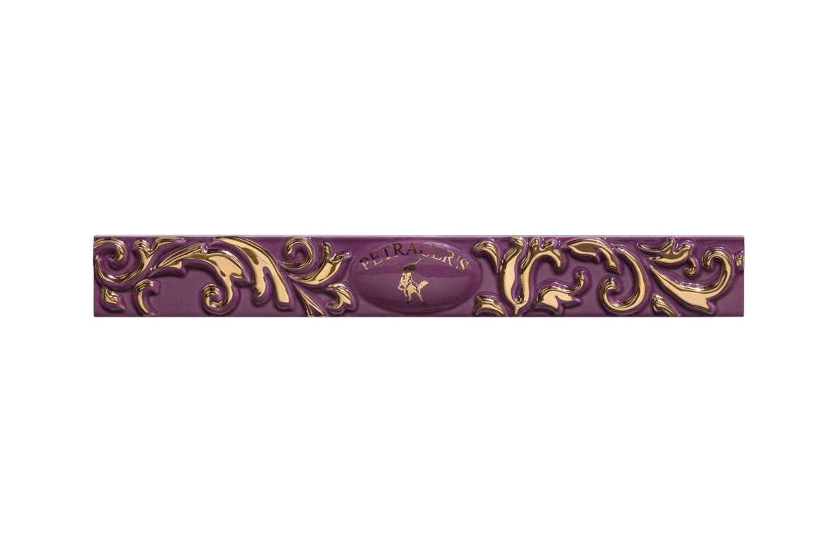 Керамогранит Petracers Primavera Romana (Примавера Романа) Listello Logo Viola