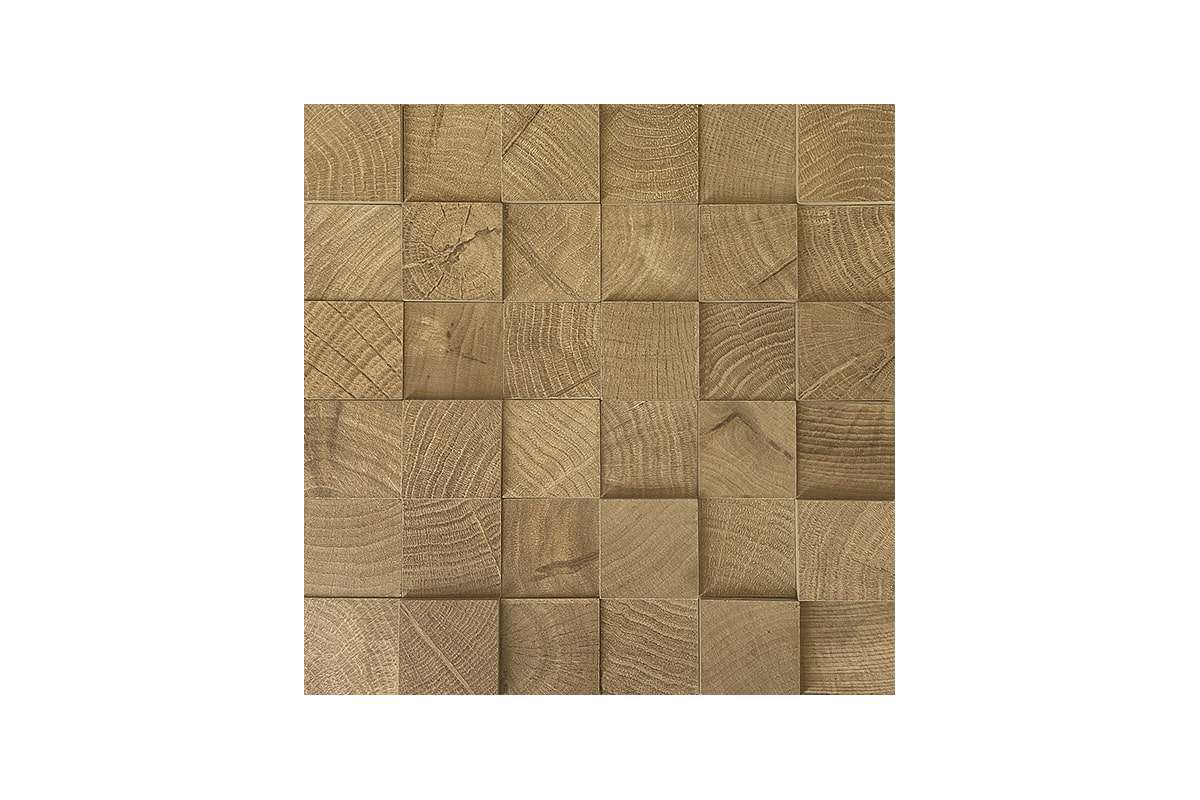 Керамогранит Provenza by Emil Group W-Circles Mosaico 3D Cube Walnut
