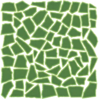 Керамогранит AcquarioDue Opus Mosaico Lucida Verde Prato