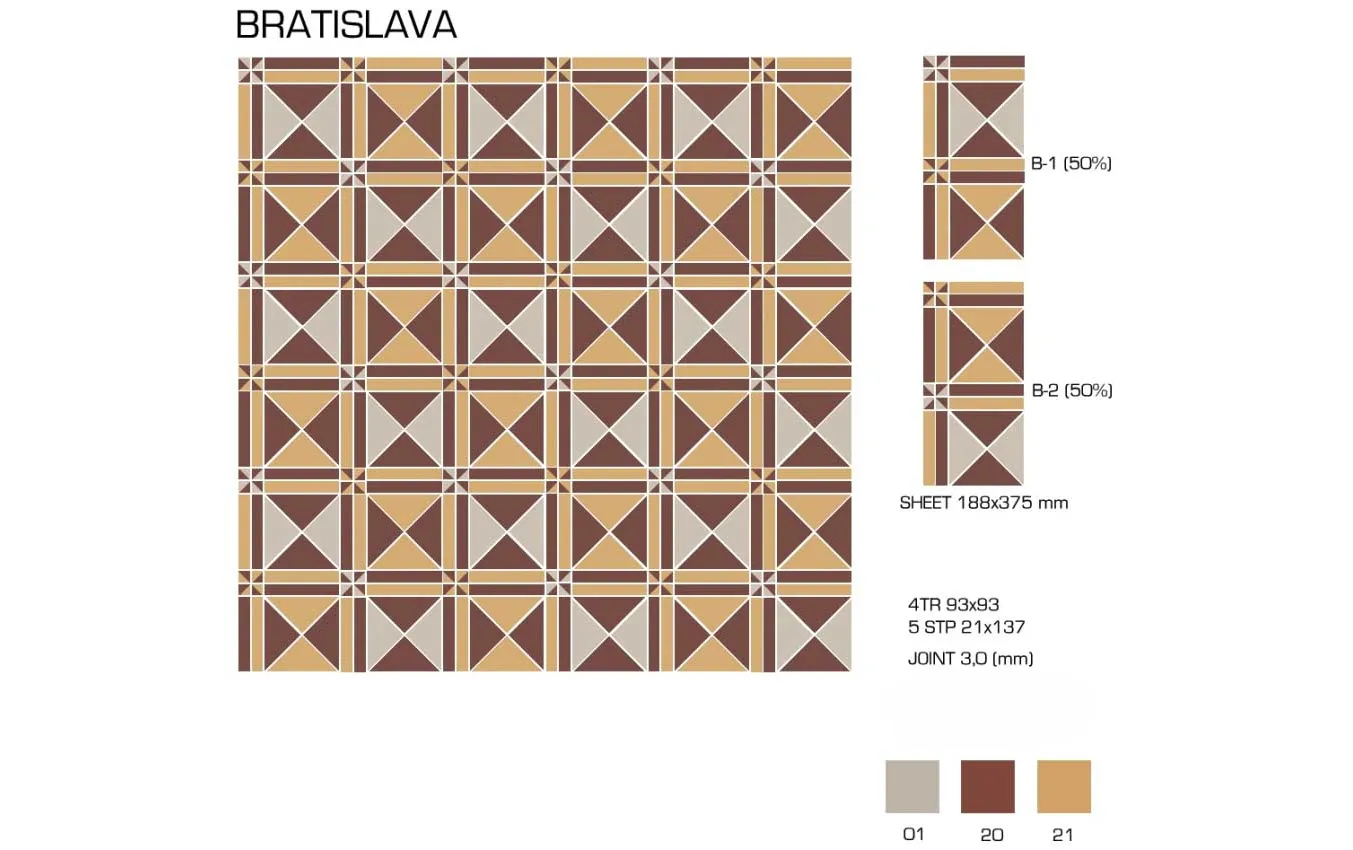 Керамогранит TopCer Victorian Designs Bratislava