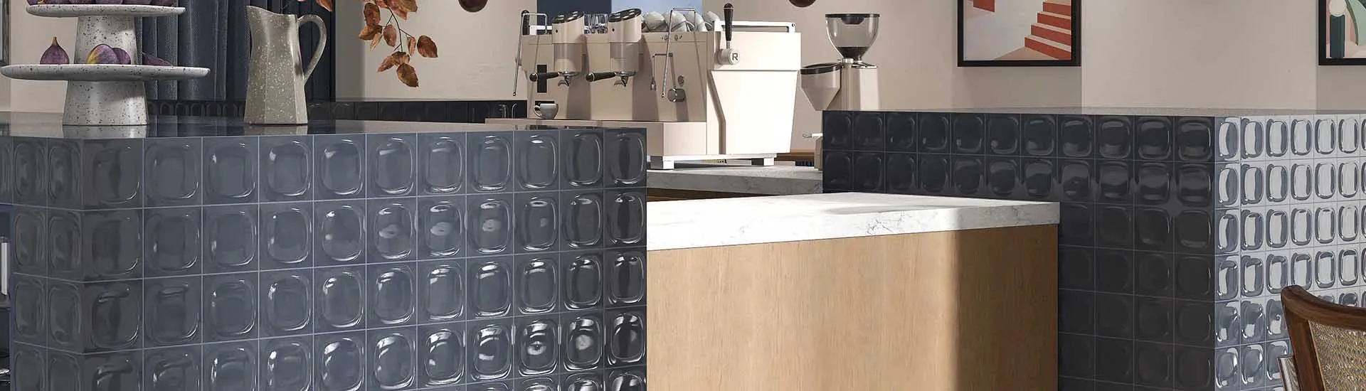 Керамогранит Sartoria Pop Blu Avio Groovy