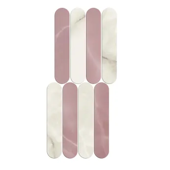 Керамогранит Atlas Concorde Russia Symphonyx Crystal - Rose Mosaic Ellipse