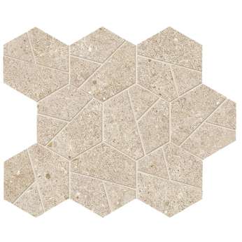 Керамогранит Atlas Concorde Boost Stone Cream Mosaico Hex