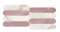 Crystal - Rose Mosaic Ellipse