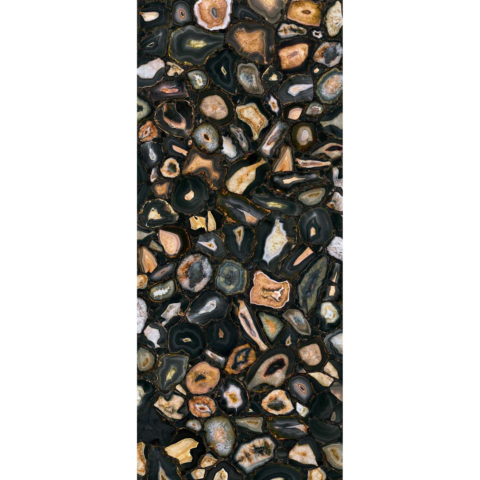 Florim Design - Mystic Luxe - <b>Black Sea Gold</b> (Флорим Дизайн - Мистик Люкс - Блэк Сиа Голд)