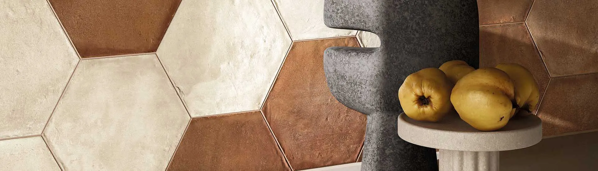 Керамогранит Emil Ceramica Forme Avorio Esagone