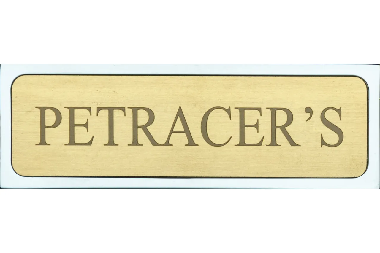 Керамогранит Petracers Novecento (Новеченто) Firma Ottone Su Cromo