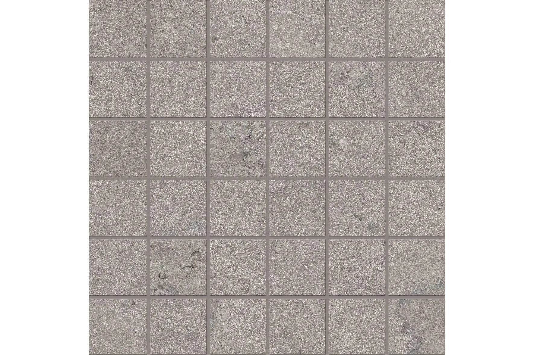 Керамогранит Ergon by Emil Group Portland Stone Cross Cut Lead Mosaico 5X5