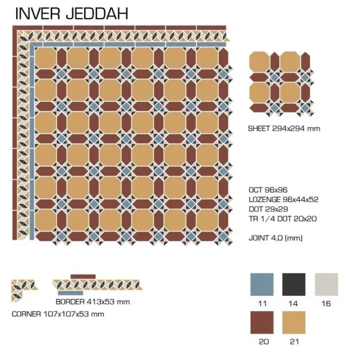Керамогранит TopCer Victorian Designs Inver jeddah