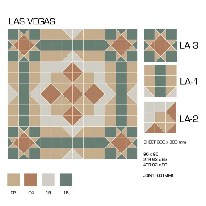 Керамогранит TopCer Victorian Designs Las vegas