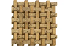 Мрамор Petra Antiqua Mosaici/Mosaics Mosaico 2.5Х5 Su Rete Basket Velluto Patch 10 Trav.chiaro