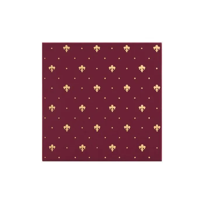 Керамогранит Petracers Grand Elegance Gold (Гранд Элеганс Голд) Giglio Oro Su Bordeaux