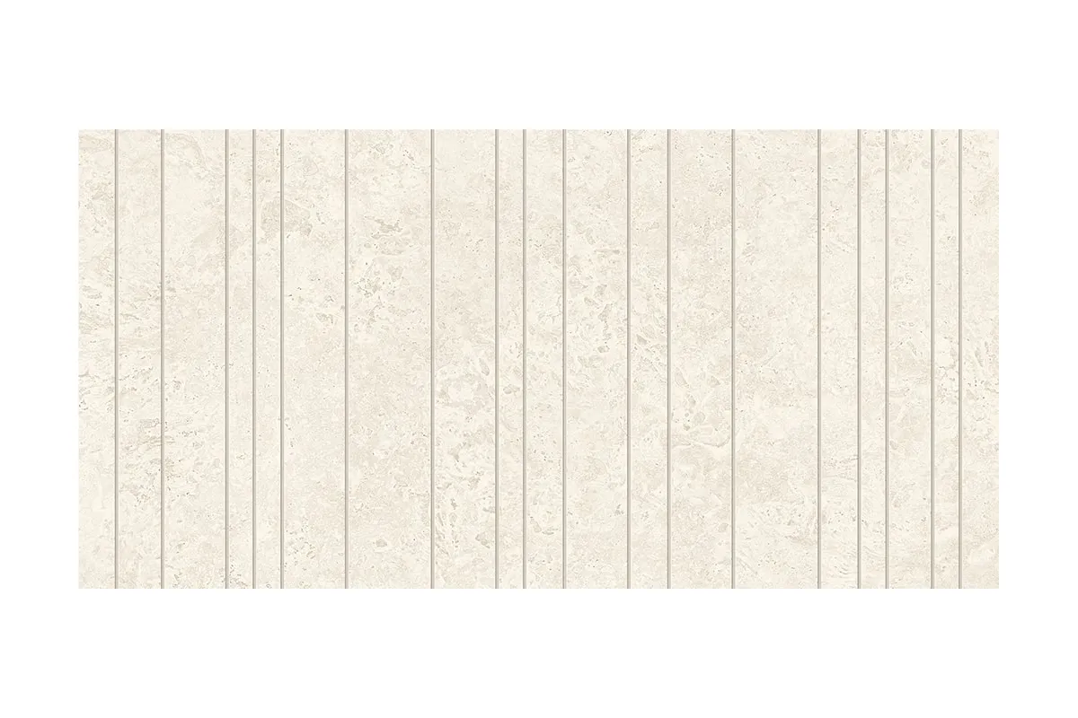 Керамогранит Atlas Concorde Marvel Travertine White Cross Chiselled Urban Grid