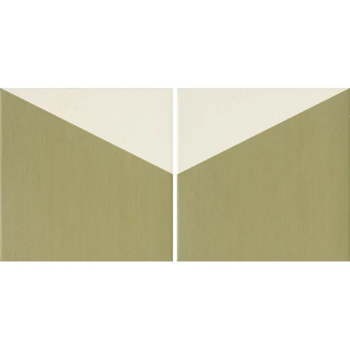 Керамогранит Mutina Puzzle Edge olive