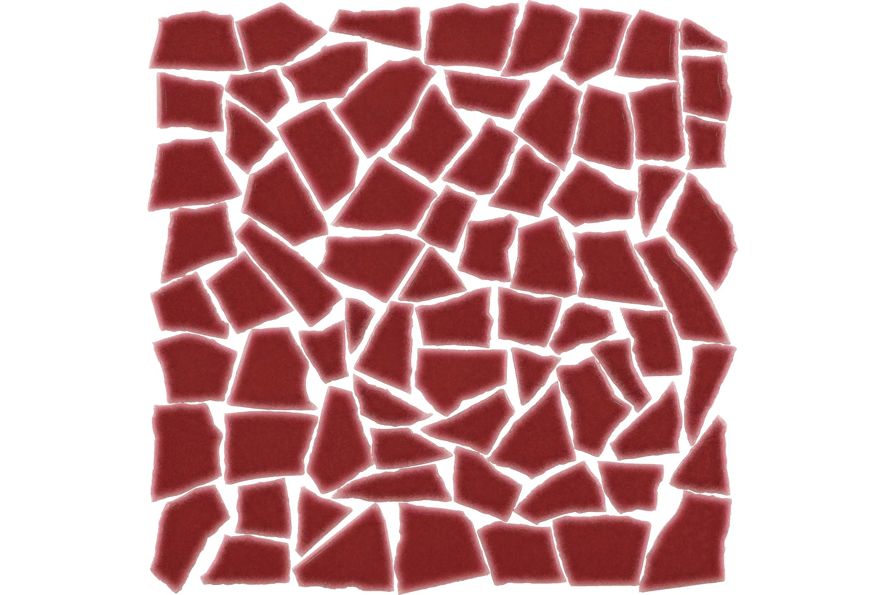 Керамогранит AcquarioDue Opus Mosaico Vitrum Rosso Selenio