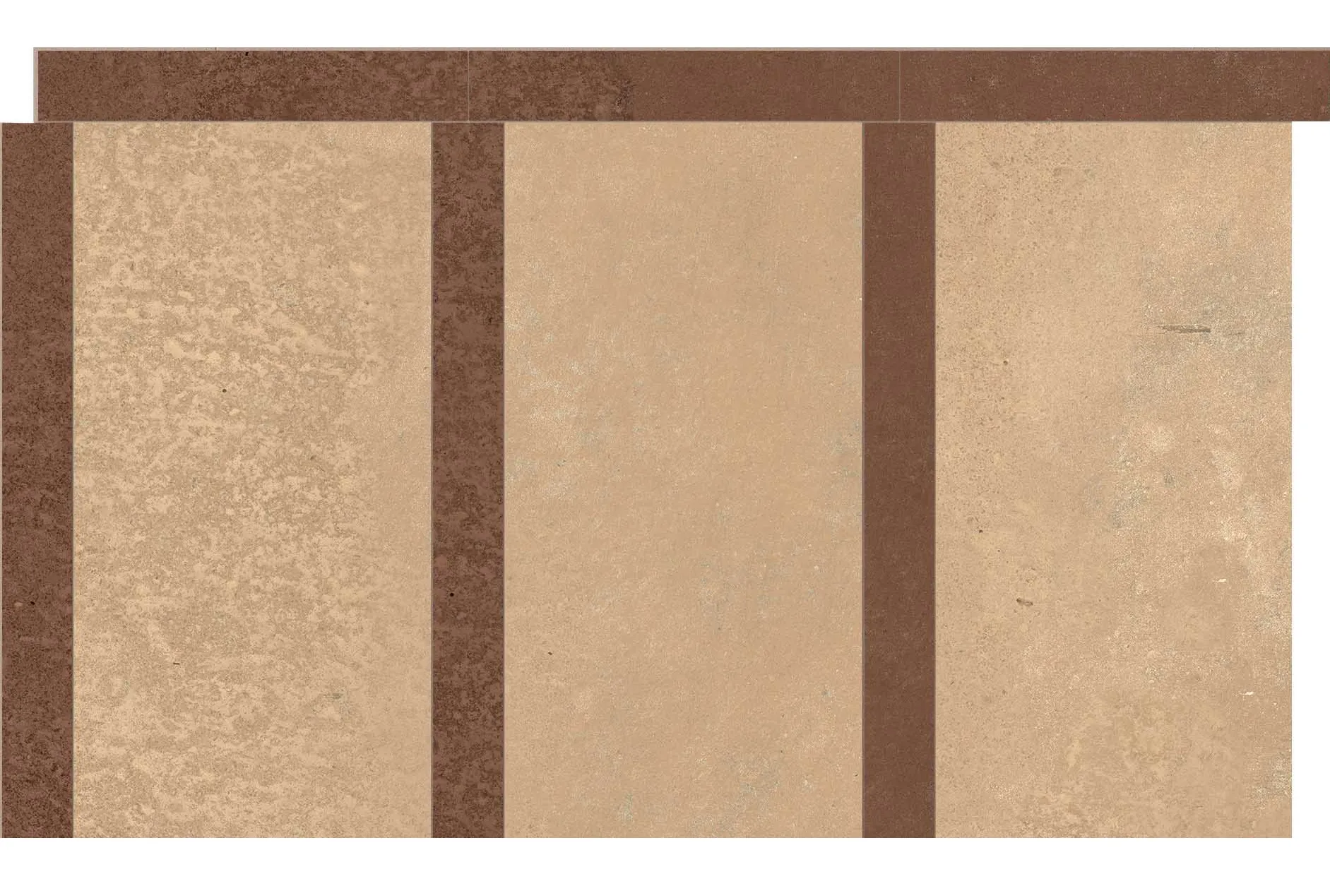 Керамогранит Florim Design SensiTerre Tappeto Rosato Amarante