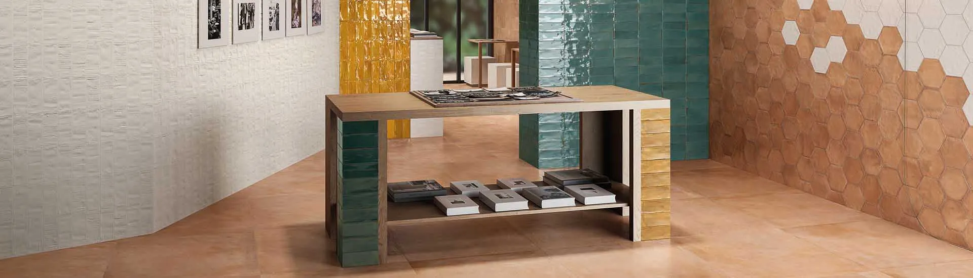 Керамогранит Emil Ceramica Forme Rosato Esagone