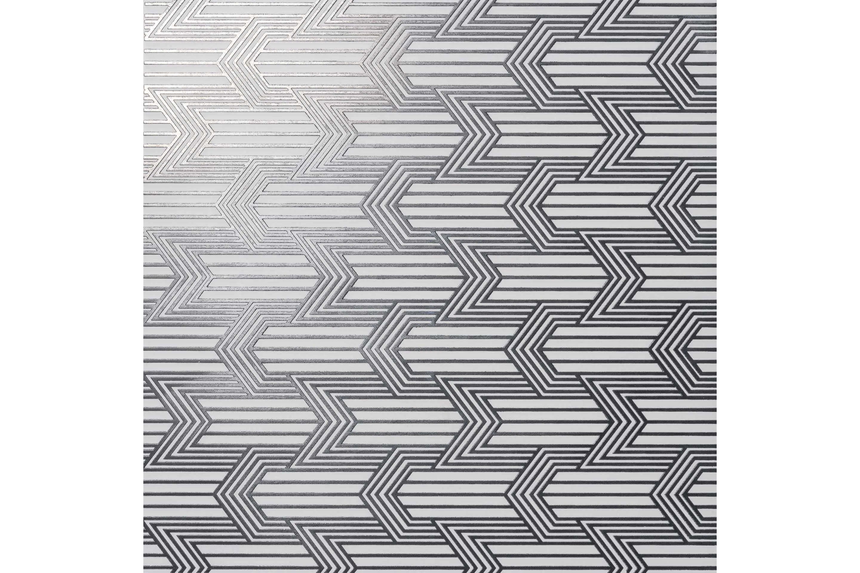 Керамогранит Petracers Swing Geometria Sterling Silver Su Bianco